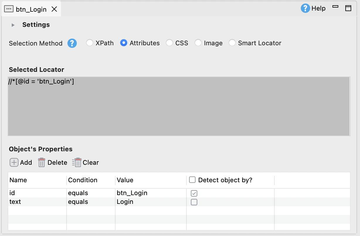 Object view with added properties