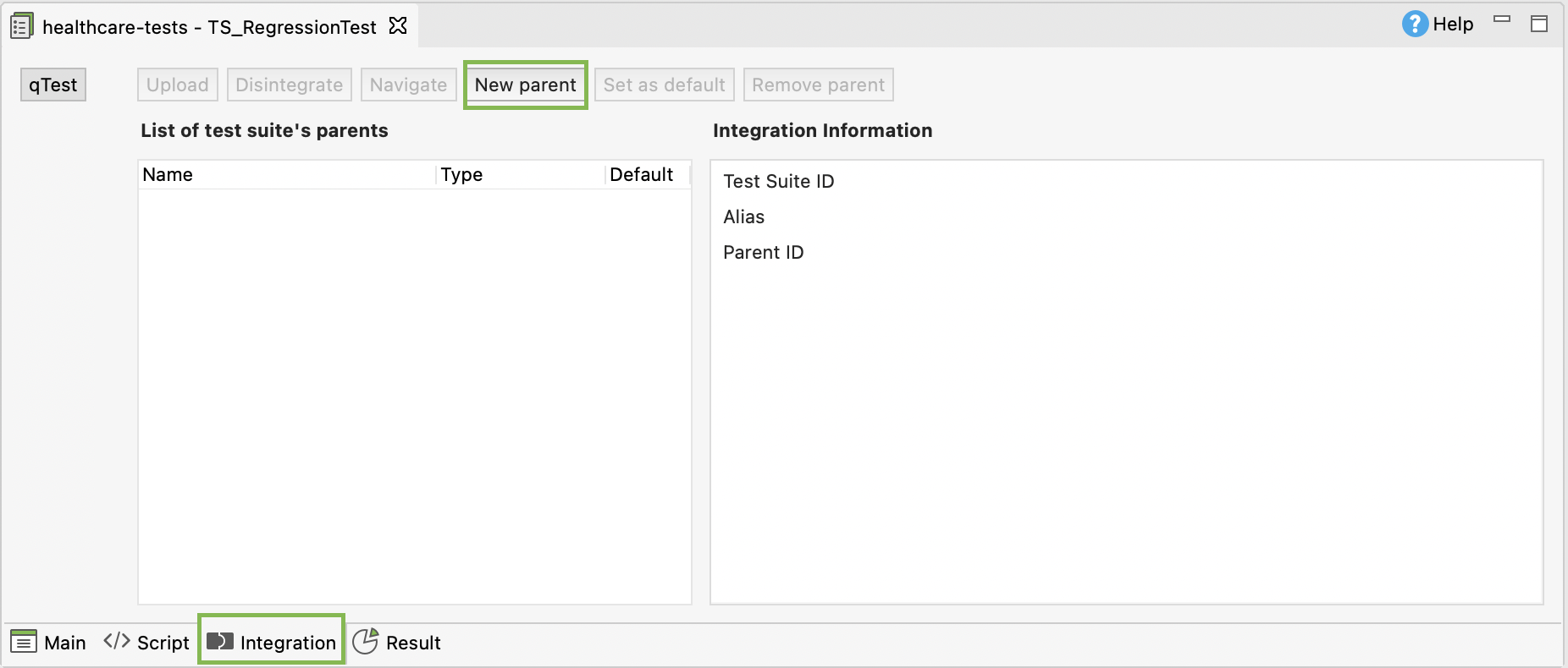 Create a new location for Studio test suites