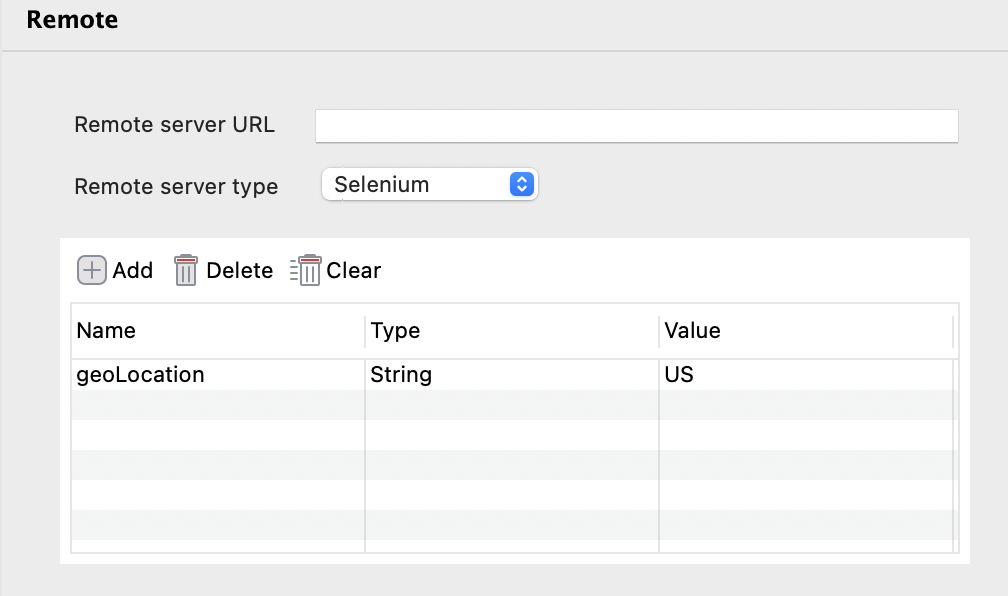 geoLocation desired capabilities